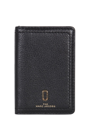 Marc Jacobs Logo Detailed Wallet