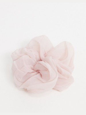 Kitsch Dinner Scrunchie - Blush