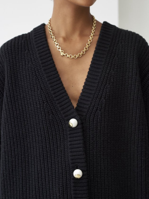 Charlene Black Cardigan