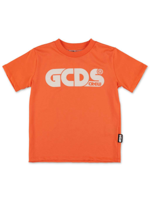 Gcds Kids Logo Printed T-shirt