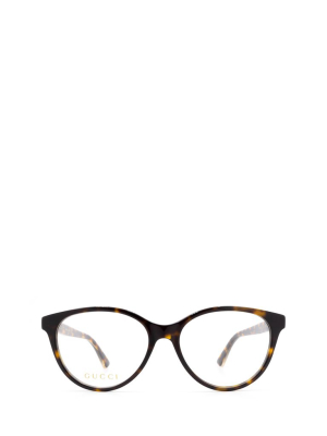 Gucci Eyewear Cat Eye Frame Glasses