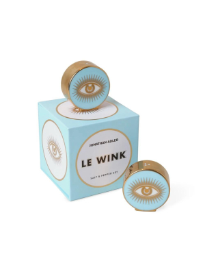 Jonathan Adler Le Wink Salt & Pepper Set