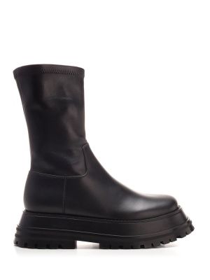 Burberry Chunky Sole Boots