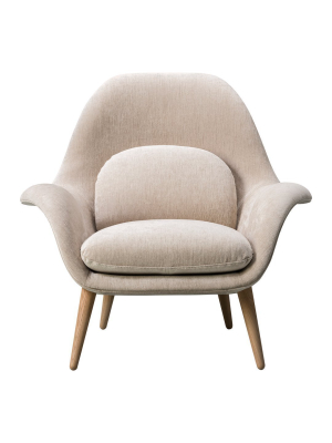 Swoon Lounge Chair - Single Fabric