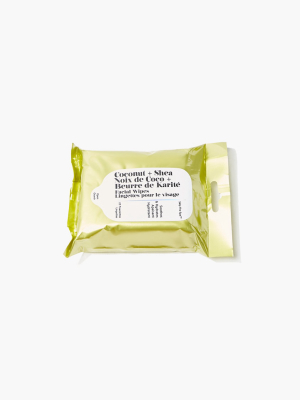 Coconut & Shea Facial Wipes