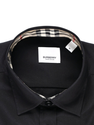 Burberry Monogram Logo Slim-fit Shirt