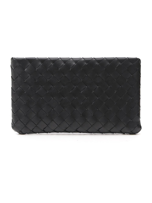 Bottega Veneta Intrecciato Weave Clutch Bag