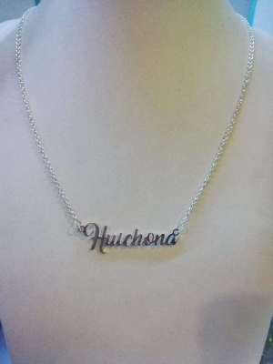 Huichona Tag Necklace