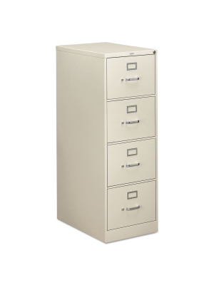 Hon 310 Series Four-drawer Full-suspension File Legal 26-1/2d Light Gray 314cpq