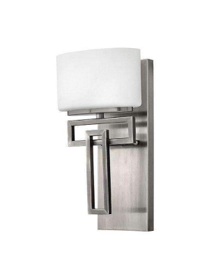 Bath Lanza Bath Sconce Antique Nickel