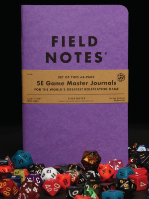 5e Game Master Roleplaying Notebook Refill - Set Of 2