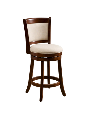 26" Mallik Swivel Counter Height Barstool - Christopher Knight Home