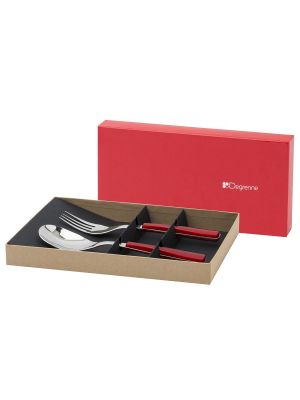 Gift Box Of 2 Pieces Cutlery Serving Set