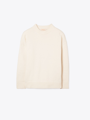 Oversized Cashmere Crewneck Sweater