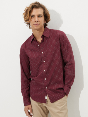 Ae Poplin Button-up Shirt