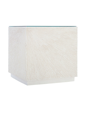 Exteriors Tenerife Coco Twig Cube End Table