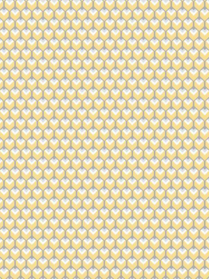 3d Petite Hexagons Peel & Stick Wallpaper In Yellow By Roommates For York Wallcoverings