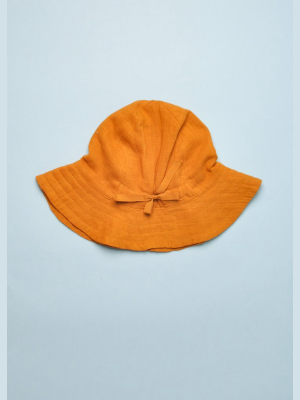 Organic Sun Hat - Pumpkin Pie