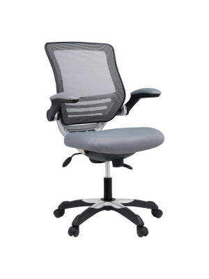 Office Chair Modway Armor Gray