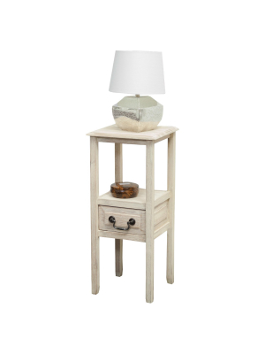 Rivera Acacia Wood Accent Table - Christopher Knight Home