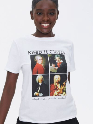 Organic Cotton Keep It Classy Tee