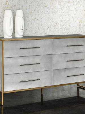 Venice Dresser - Shagreen Leather