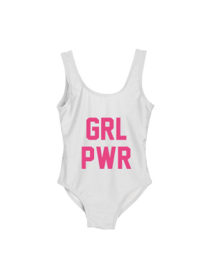 Grl Pwr [kids One Piece Swimsuit]