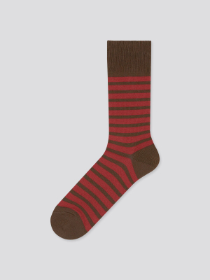 Men Striped Socks