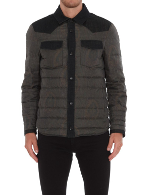 Etro Paisley Patterned Padded Jacket