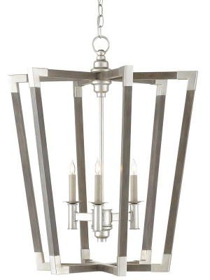 Bastian Medium Lantern Gray