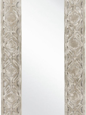 Alia Wall Mirror In Silver