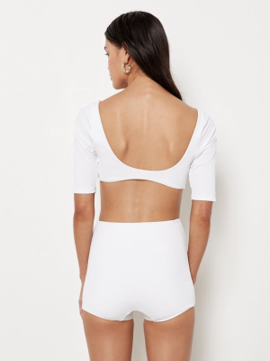 Vice Bottoms - Eco White Rib