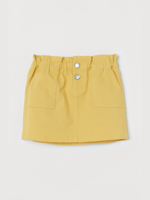 Twill Utility Skirt