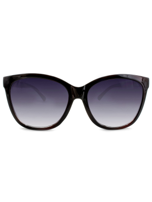 Women's Square Sunglasses - A New Day™ Black