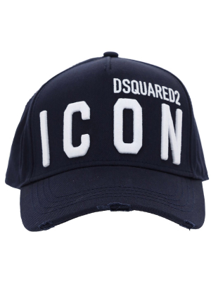 Dsquared2 Icon Logo Embroidered Baseball Cap