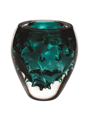 Vista Alegre Unica Graviola Green Vase With Case