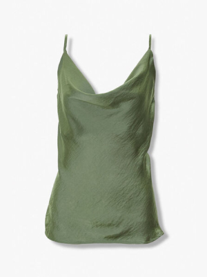 Satin Cowl Cami