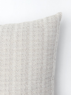 Ivory Sand Cotton Pillow