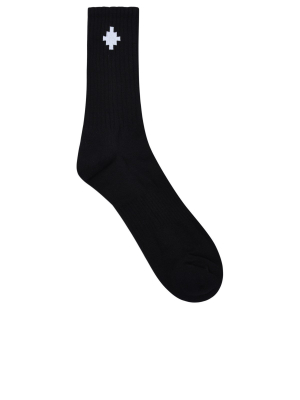Marcelo Burlon County Of Milan Intarsia Socks
