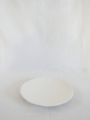 Mervyn Gers Side Plate In White Glaze