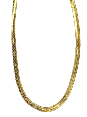Hendrix Herringbone Chain Necklace