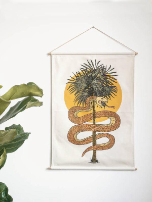 Palm Snake Wall Hanging