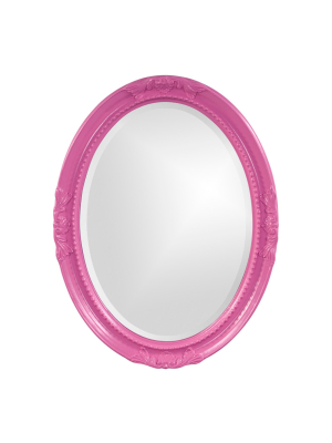 Queen Ann Hot Pink Mirror - Howard Elliott