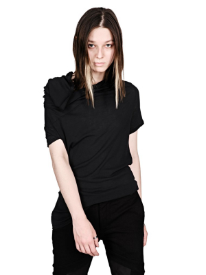 Asymmetric Drape T-shirt