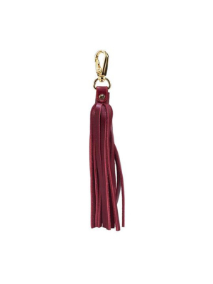 Fringe Power Leather Bag Charm