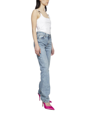 The Attico Straight-leg Jeans