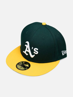 New Era Mlb Oakland Athletics Home Collection On-field 59fifty Fitted