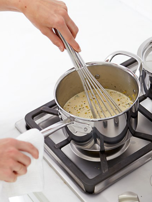 Williams Sonoma Signature Thermo-clad™ Stainless-steel Saucepan