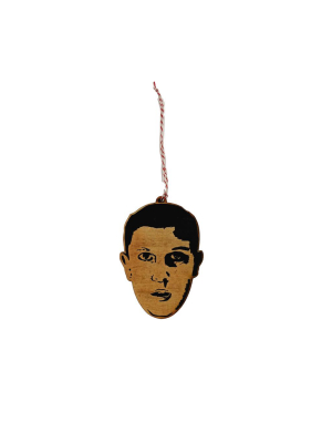 Famous Face Wooden Ornament - Eleven From Stranger Things (millie Bobby Brown)