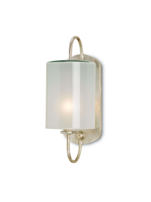 Glacier Silver Wall Sconce